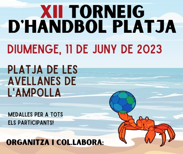 Arriba la dotzena edició del Torneig d’Handbol Platja, organitzat pel CE Tortosa