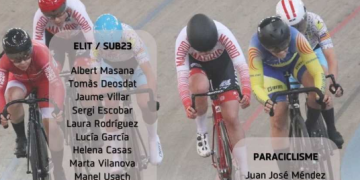 Catalunya, amb ebrencs, preparada per l’Estatal de Pista elit/sub23 i de paraciclisme