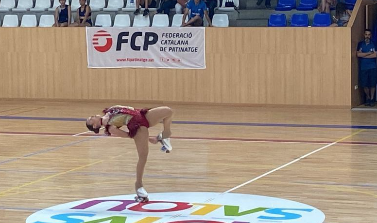 Pau Garcia primer i Júlia Amado cinquena, al Català de patinatge artístic