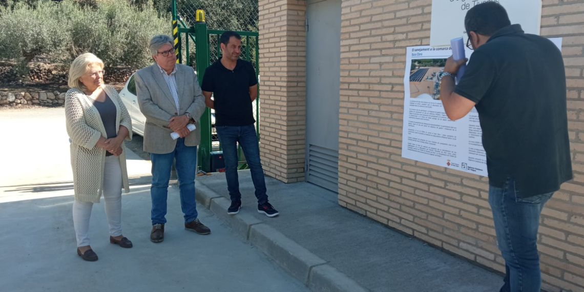 Tivenys posa en funcionament la nova estació depuradora d’aigües residuals
