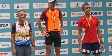 Ferran de Torres or i Josep Ramon Sanahuja quart al Campionat d’Espanya Màster de 5 km en ruta