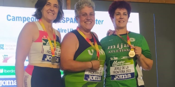 Medalles ebrenques a l’Estatal Màster d’atletisme