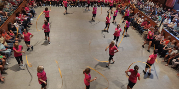 Celebració del 50è aniversari de les Majorettes de Vilalba dels Arcs