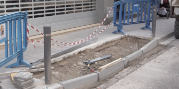 El govern de la Ràpita actua d’urgència al carrer Gorria per evitar inundacions