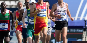 Yassine Ouhdadi guanya la plata a la prova dels 1500 del Mundial de Para Atletisme de París