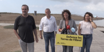 ERC denuncia la ‘passivitat’ del govern espanyol per protegir el delta de l’Ebre