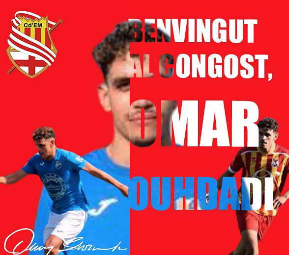 Omar Ouhdadi fitxa pel Manresa de la Segona RFEF