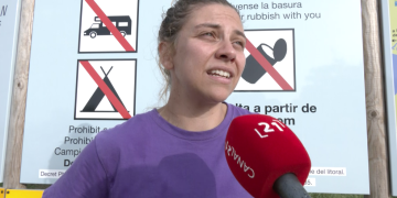 Agents ambientals eviten accions incíviques a la platja de l’Eucaliptus d’Amposta