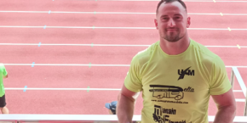 Cristian Ravar (UA Montsià), quart a la prova de martell del Campionat d’Espanya absolut