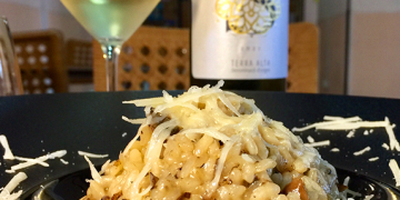 Risotto amb trufa i bolets xiitake