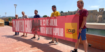 La CUP apel·la a la reactivació de l’agenda independentista per fer front a la dreta el 23J