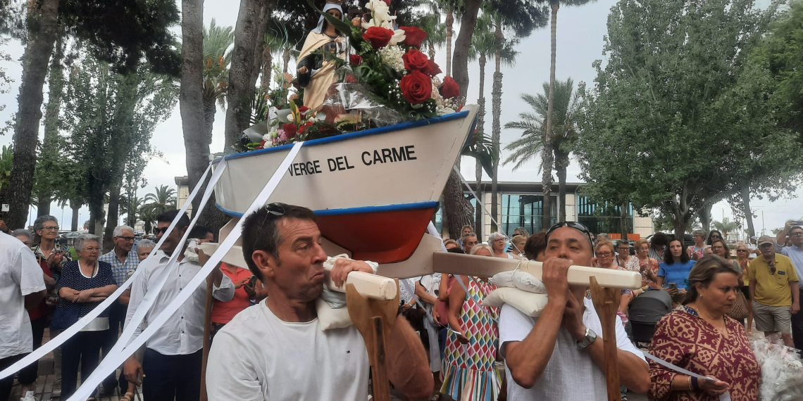 La Ràpita celebra amb emoció la festa de la Mare de Déu del Carme
