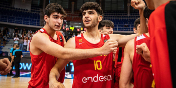 David Barberà i Espanya sub’18 guanyen la plata a l’Europeu de Bàsquet