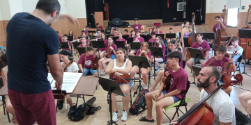 Rasquera acull 65 joves de l’Orquestra Simfònica de la Diputació de Tarragona