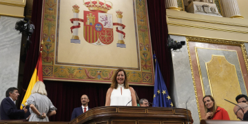 Manel de la Vega i Jordi Gaseni prenen possessió com a senadors