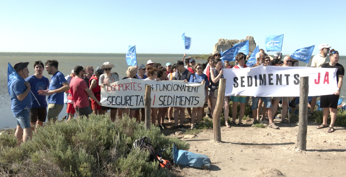 Els ecologistes tornen a clamar pel delta de l’Ebre: ‘És escassetat, no sequera’