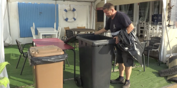 L’Ametlla de Mar realitza amb èxit la recollida d’escombraries porta a porta en restaurants