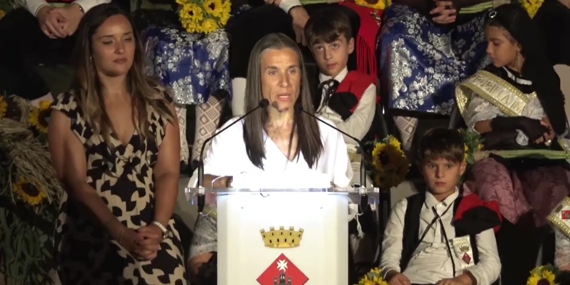 Anna Ferrús reivindica el paper de les dones al pregó de la Festa Major d’Ascó