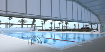 La Ràpita tanca la piscina tres mesos després de l’obertura i reforma de la cúpula