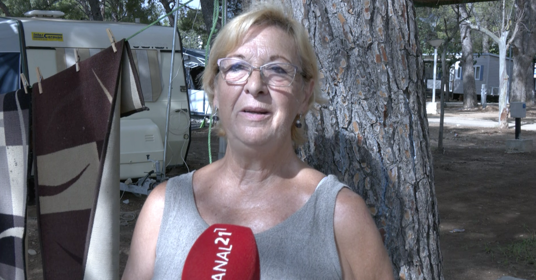 Clients del Càmping Alfacs: ‘El temporal hagués acabat en desgràcia si passa en temporada alta’