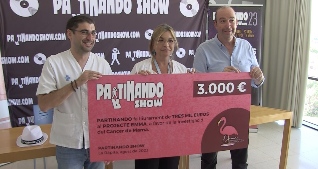 Partinando Show recapta 3.000 euros per al projecte Emma