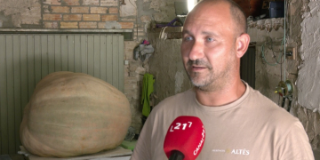 El proper repte de ‘Poti’: una carabassa de 1.000 quilos