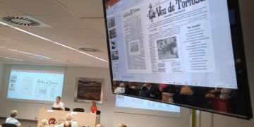 La URV commemora el 125è aniversari de ‘La Veu de Tortosa’