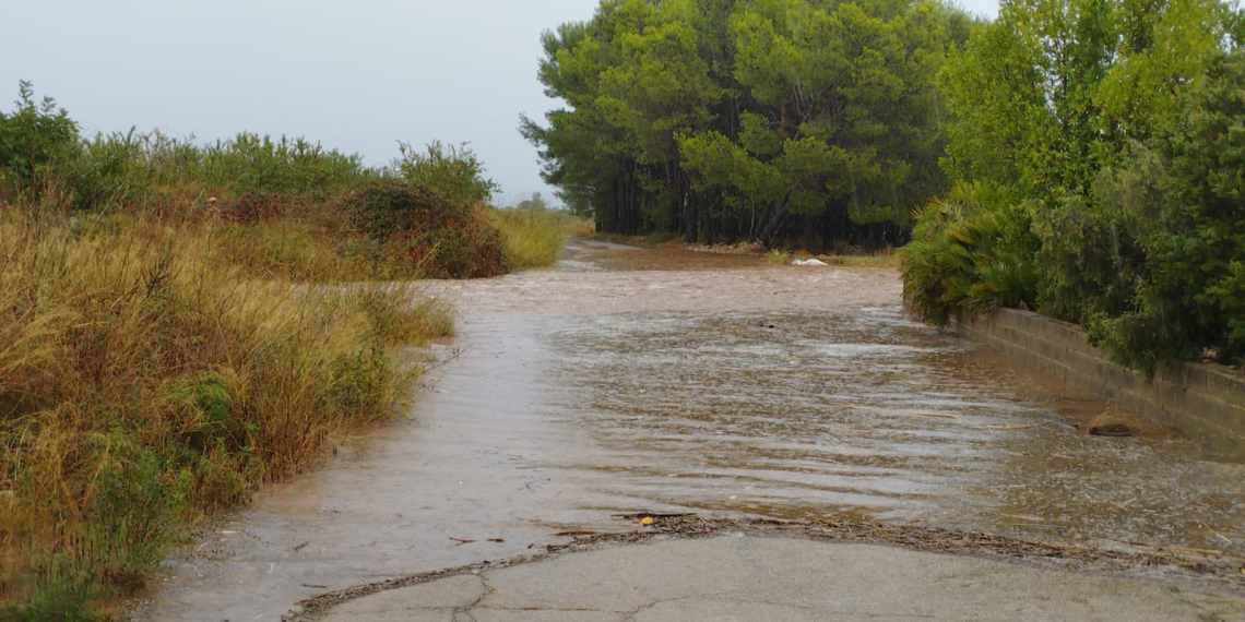Primeres afectacions a les vies TV 3311 i 3322 per la pluja