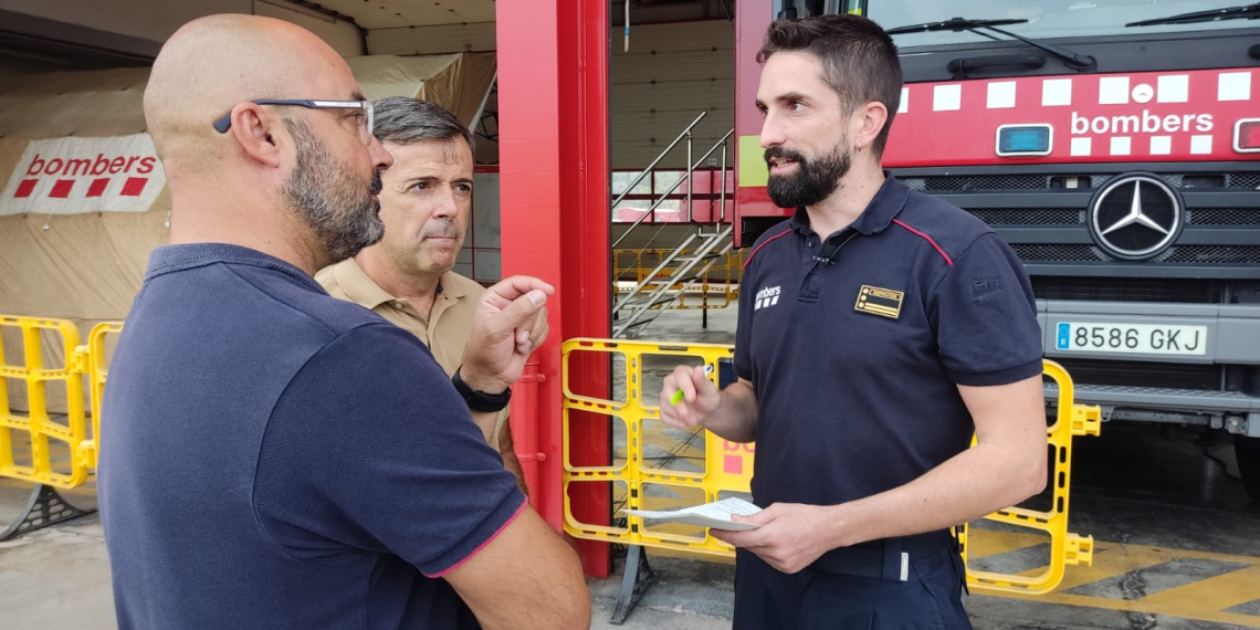 Bombers quantifica divuit edificacions malmeses i tretze infraestructures pels aiguats del Montsià