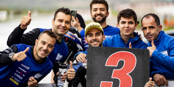 Doble podi del canareu Marc Alcoba a la prova de l’Estatal de Superbike de Navarra