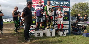 Gino Curto, del MC Traiguera, segon a la prova de la Copa d’Espanya de Motocròs Clàssic de Solís