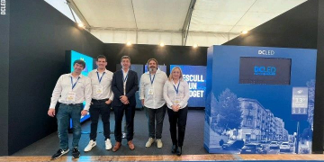 L’empresa ebrenca DCLED es promociona a la fira Municipàlia de Lleida