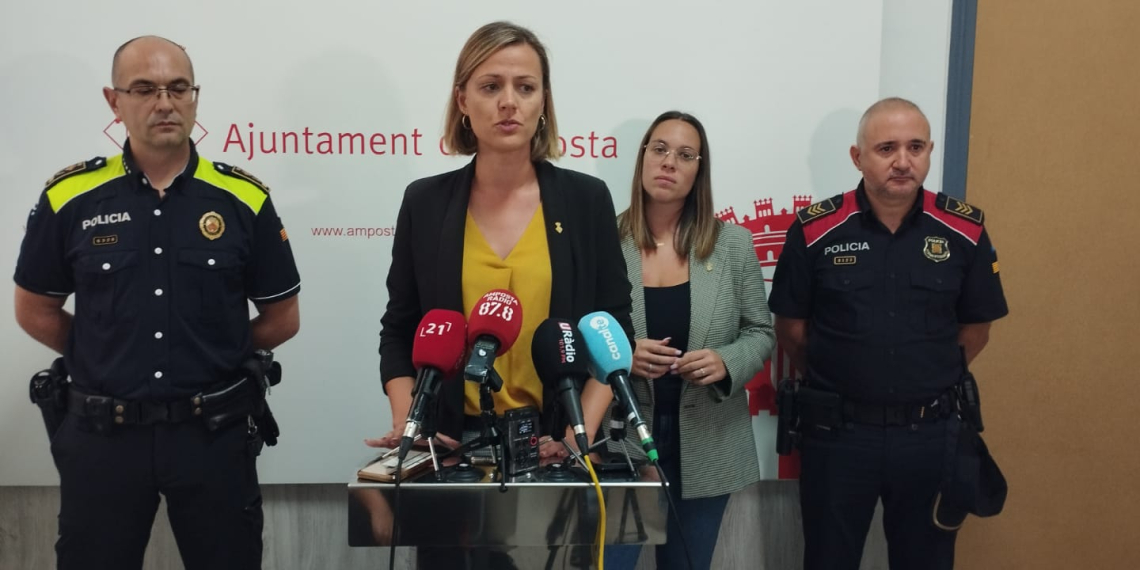 Amposta intensificarà el patrullatge i augmentarà la plantilla de la Policia Local