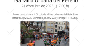 La Milla Urbana del Perelló arriba a la seua dinovena edició
