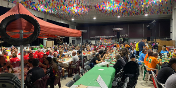 Sopar temàtic dedicat als esports a les festes de Sant Miquel de Tivenys