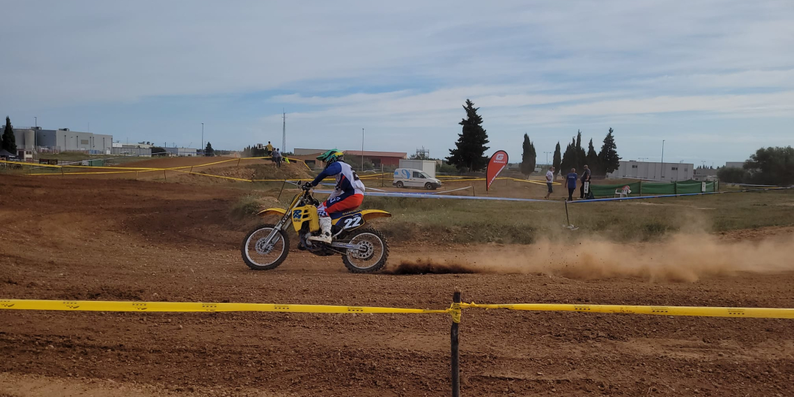 Àlex Muñoz i Gino Curto segons i Jordi Fatalla quart en la cita de la Copa d’Espanya de Motocròs Clàssic d’Amposta