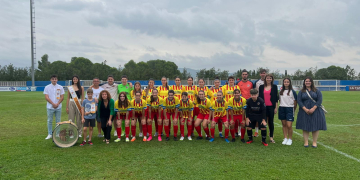 El Roquetenc femení debuta amb triomf (2-1) davant el Gandesa en el seu primer partit oficial de futbol 11