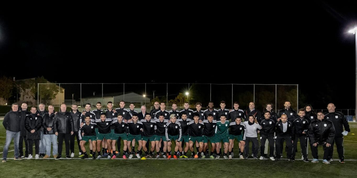 Joan Soteras dona la benvinguda a la renovada Selecció Catalana Amateur