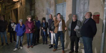 Tortosa inaugura plaques commemoratives a les cases de Josep Rodríguez i Joaquín Cid, víctimes del franquisme