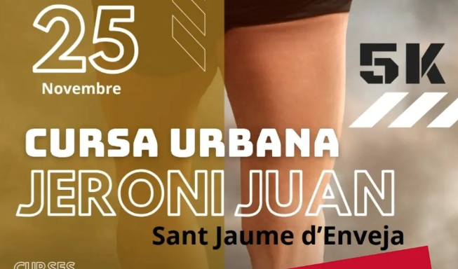 La Cursa Urbana Jeroni Juan que s’havia de celebrar aquest dissabte, cancel·lada