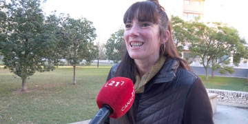 Marxa de torxes de Vaga Feminista amb motiu del 25-N