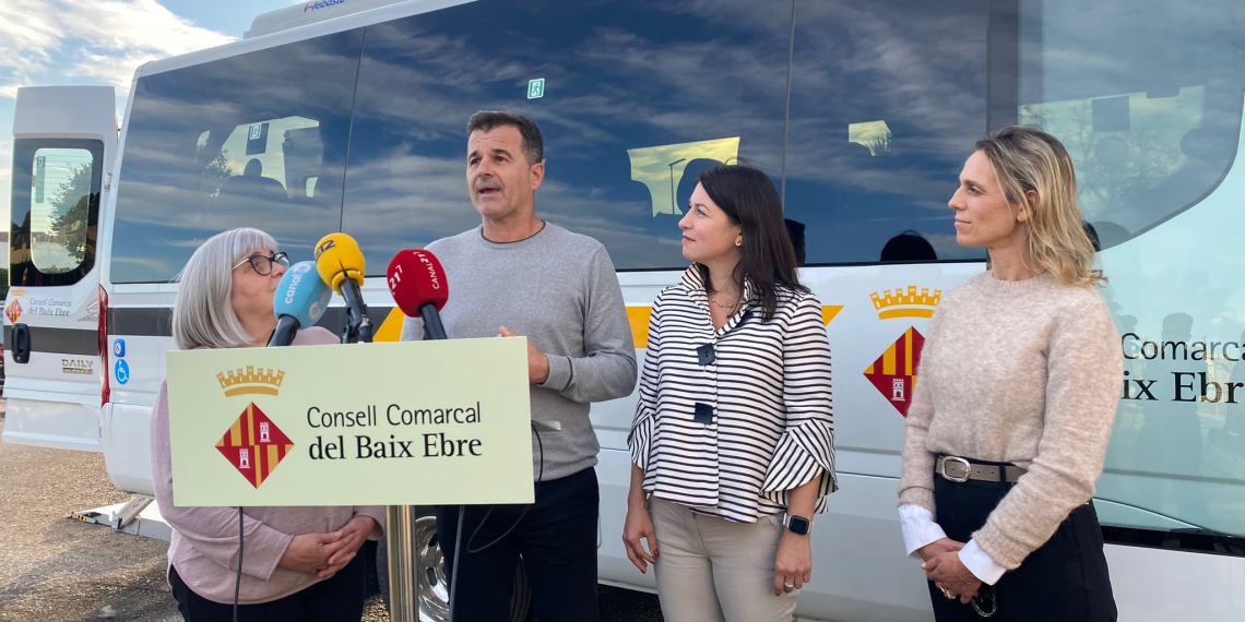 El Consell Comarcal del Baix Ebre incorpora un nou vehicle a la flota de transport adaptat
