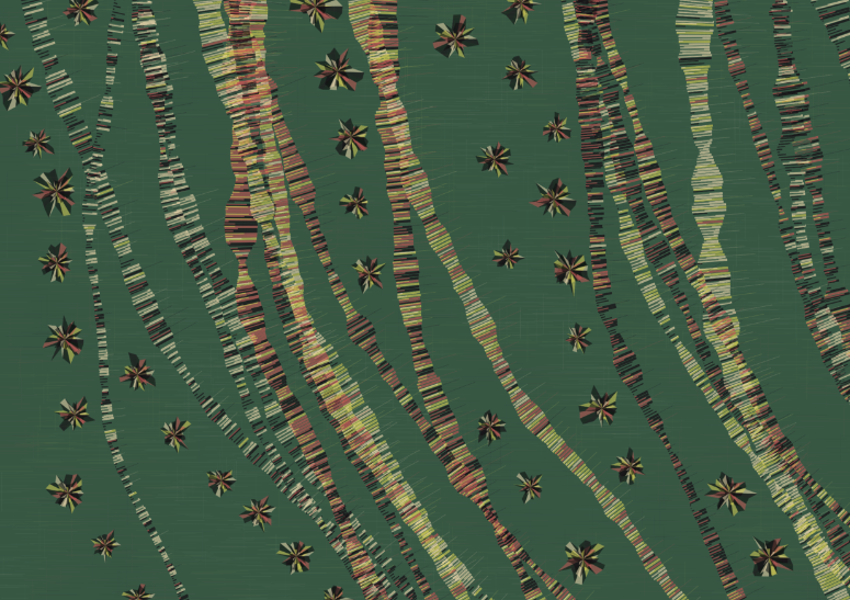 Anna Carreras connecta natura i art generatiu a La Façana de Lo Pati