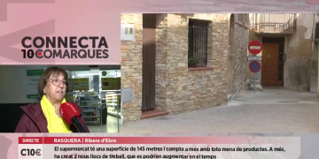 Satisfacció entre els veïns de Rasquera per l’obertura de l’únic supermercat al municipi