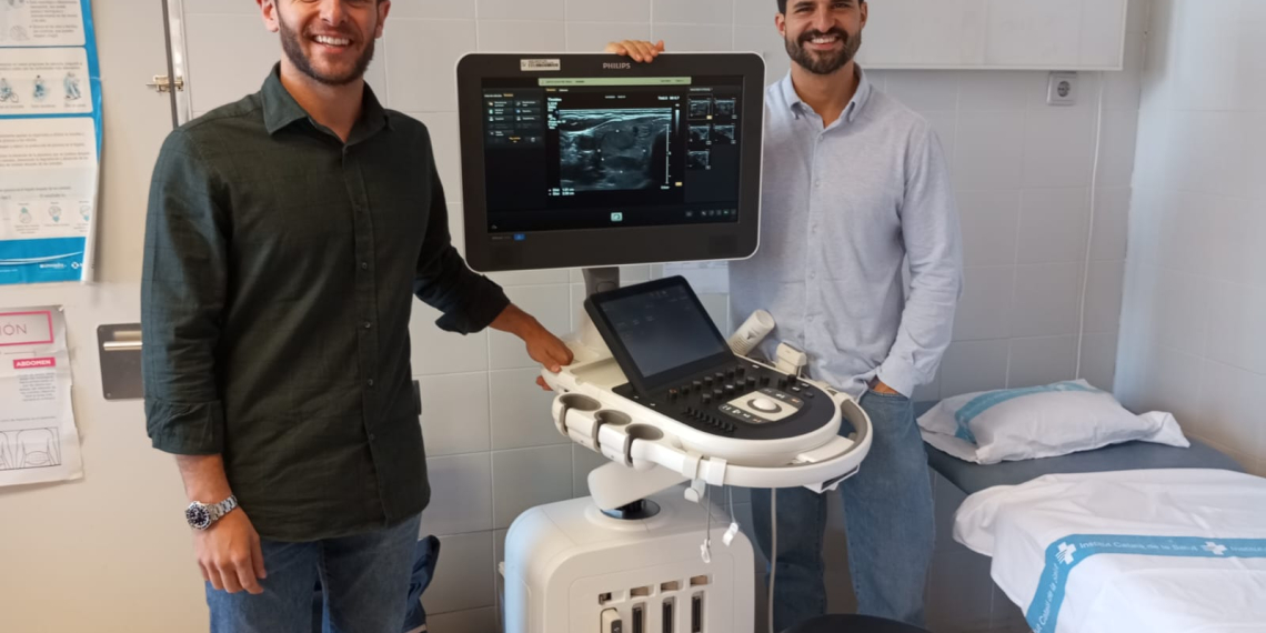 Fita mèdica a l’Hospital de Tortosa amb l’ablació per radiofreqüència dels tiroides