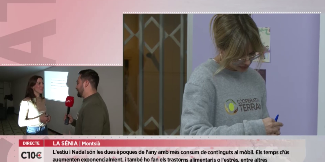 L’addicció als mòbils i les conductes derivades de l’abús en els joves, l’eix del taller “Pantalles i Autoestima”