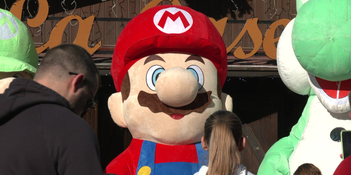 Super Nadal a Amposta i visita a la caseta del Pare Noel