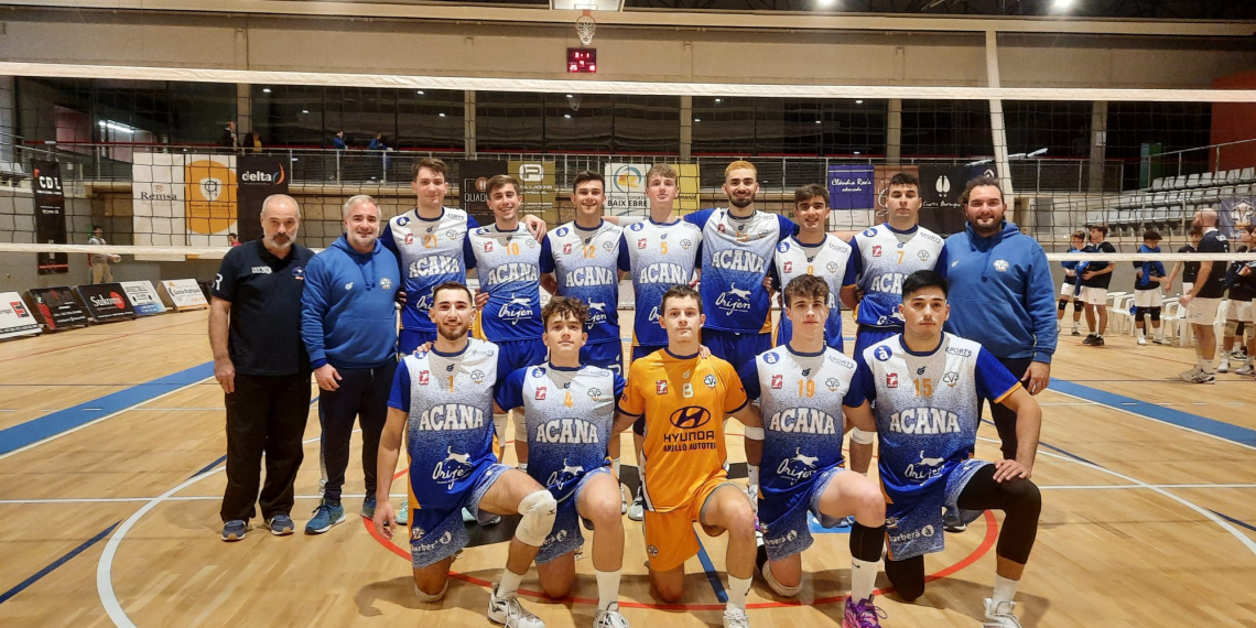 El Volei Roquetes supera (3-1) el Tenerife i suma el primer triomf de la temporada