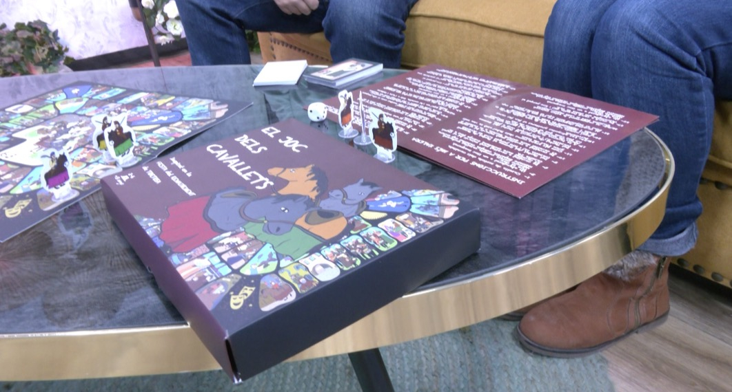 El Joc dels Cavallets, un símil del joc de l’oca amb pinzellades de la Festa del Renaixement