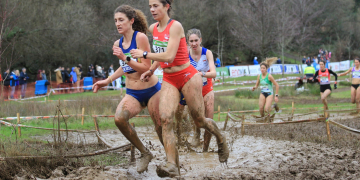 Representació d’atletes ebrencs a l’Estatal de Cros de Getafe